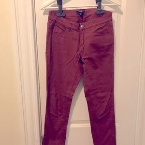 Red pants - Brick color